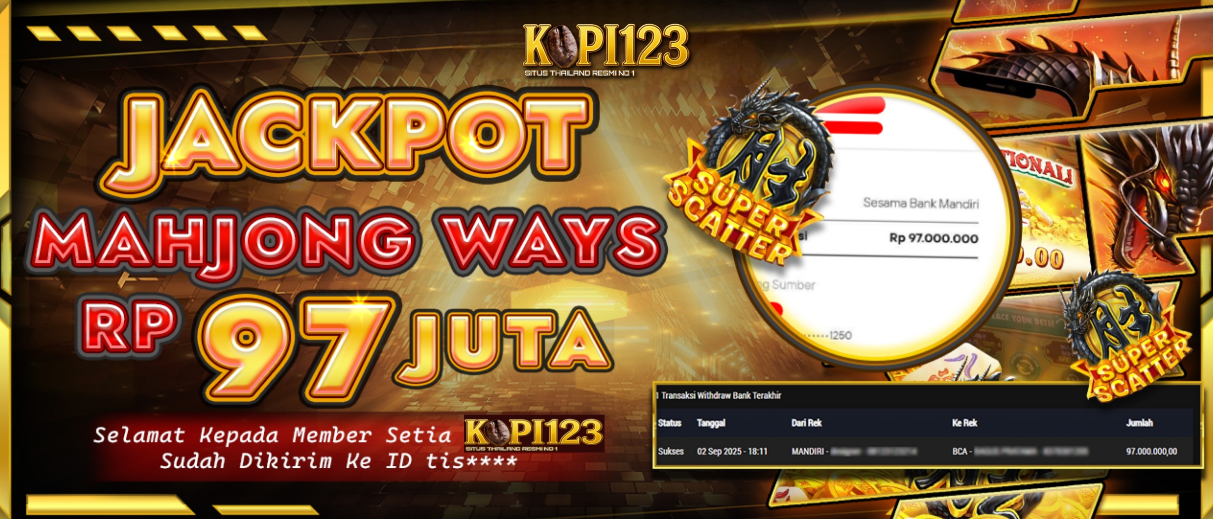 Slot RTP Tertinggi, Casino Live dan Togel Online